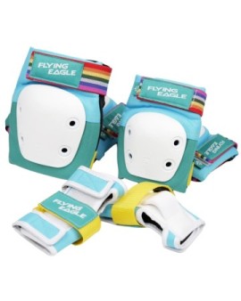 FlyingEagle Valiant Kids Protective Pads Set Blue
