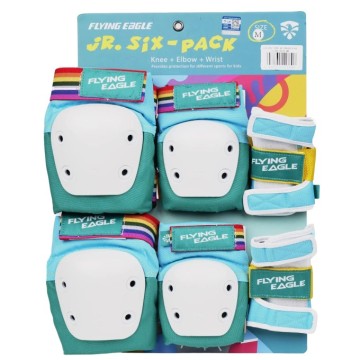 FlyingEagle Valiant Kids Protective Pads Set Blue