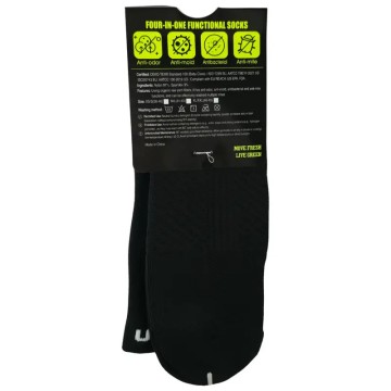 Union Anti Odor Scooter Socks Black | Breathable Stunt Scooter Socks