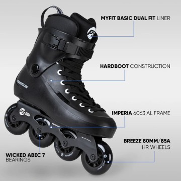 Powerslide Zoom 80 Urban Inline Skates | 4×80 mm