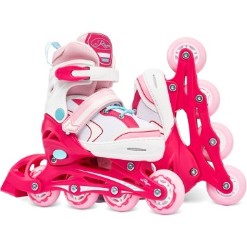 Inline Skates Raven Lia Pink with adjustable size