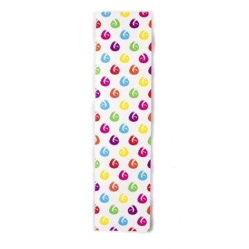 Hella Grip Rainbow Sloths On White Grip
