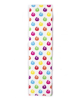 Hella Grip Rainbow Sloths On White Grip