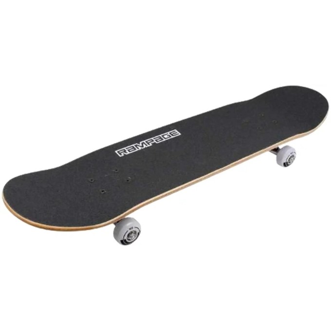 Rampage Moonscape Complete Skateboard (8"|Black)
