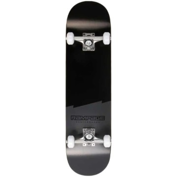 Rampage Plain Third Complete Skateboard (7.75"|Black)