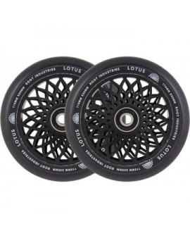 Root Lotus Wide Pro Scooter Wheels 2-Pack (110mm|Black)