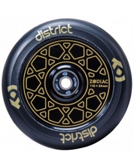 District Zodiac Pro Scooter Wheel (110mm|Gold)