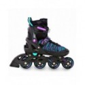Inline Skates Raven Cande Black/Mint/Violet with adjustable size