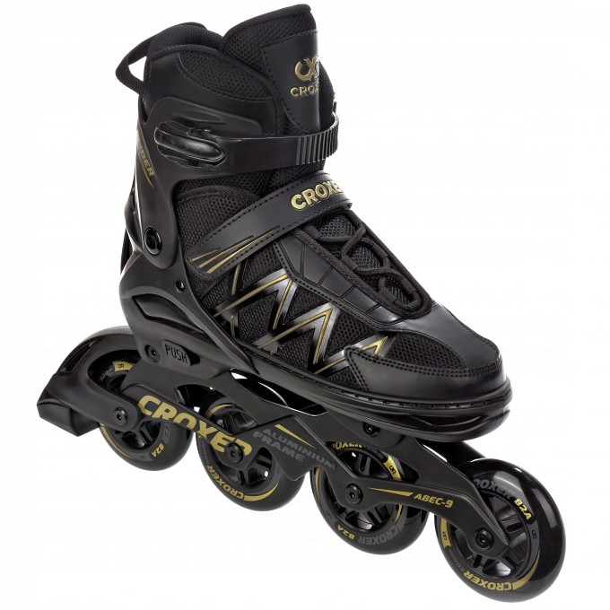 Inline Skates Croxer Glider Gold with adjustable size - Great price!