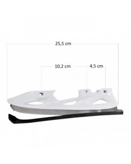 Figure Blades for skates Raven Pulse White