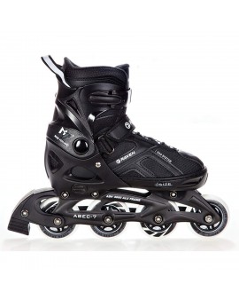 2-in-1 Inline Skates Raven Pulse Black