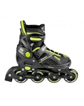 2-in-1 Inline Skates Raven Pulse Black/Lemon