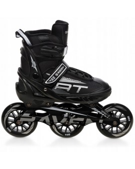 3-Wheel Inline Skates Raven Profession BIG WHEELS Black