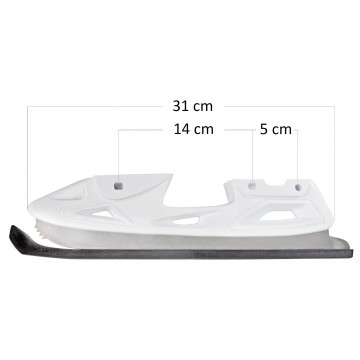 Blades for skates Raven Pulse White - In Stock!