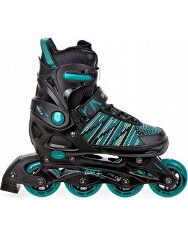 Inline Skates Raven Vella Black/Mint with adjustable size