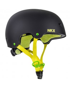 Helmet NKX Brain Saver Balck/Yellow