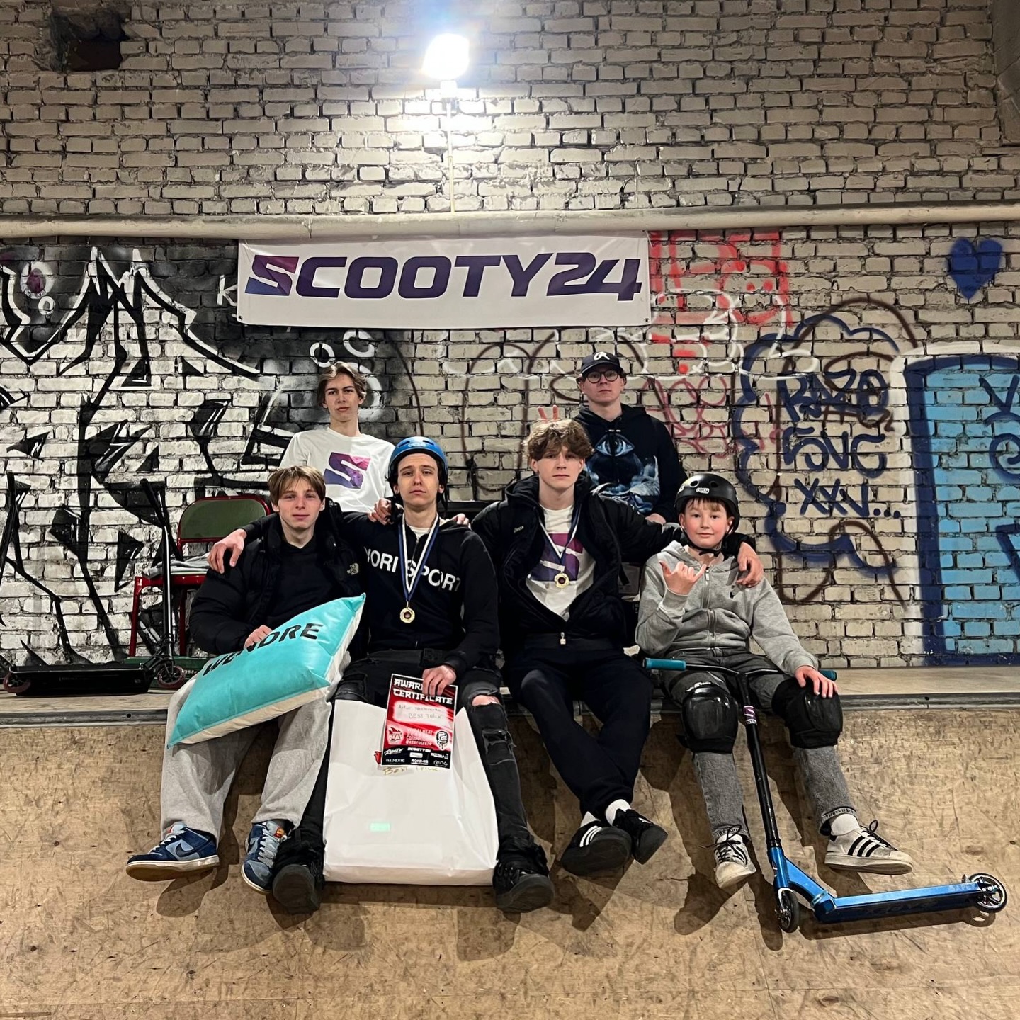 ? This Saturday at @keerdtrepp skatepark was ?

The competition went off — and we’re proud to say: Scooty24 was not just there… we made it happen.
We sponsored the event and our riders delivered BIG results ?

? Results:

JUNIORS
? Platon Soloha — 2nd pla